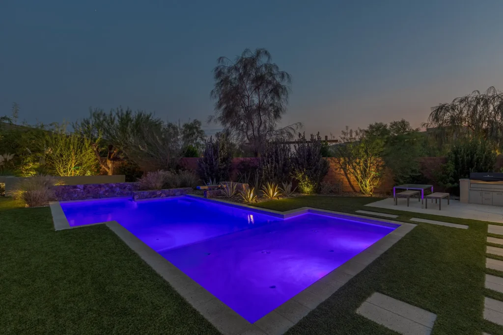 Gallery - Watters Aquatech Pools & Spas Pool renovation in Las Vegas backyard by Watters Aquatech